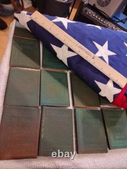 30 WW1 Trench Books And A Fallen Soldiers Flag