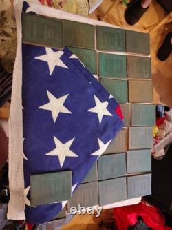30 WW1 Trench Books And A Fallen Soldiers Flag