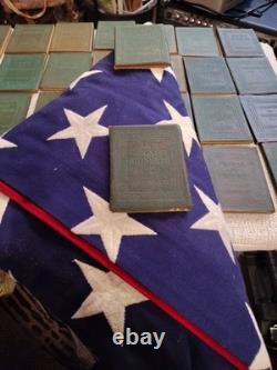30 WW1 Trench Books And A Fallen Soldiers Flag