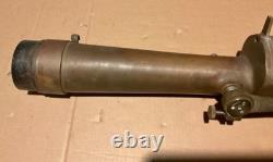 #319 Us Army Ww1/ww2 Telescope M1910a1 In Leather Case Gurley Troy New York