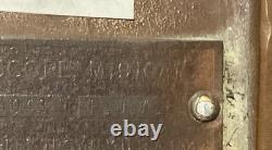 #319 Us Army Ww1/ww2 Telescope M1910a1 In Leather Case Gurley Troy New York