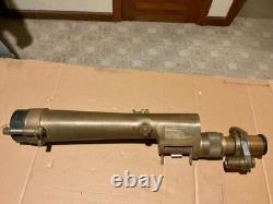 #319 Us Army Ww1/ww2 Telescope M1910a1 In Leather Case Gurley Troy New York