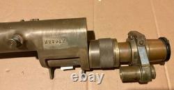 #319 Us Army Ww1/ww2 Telescope M1910a1 In Leather Case Gurley Troy New York