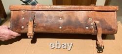 #319 Us Army Ww1/ww2 Telescope M1910a1 In Leather Case Gurley Troy New York