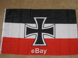 3X5 GERMANY WWI JACK FLAG GERMAN IRON CROSS NEW F417