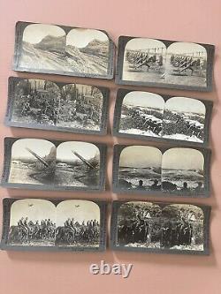 47 Antique WORLD WAR 1 Stereoscopic Stereoview Cards WW1 Rare