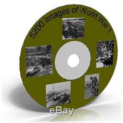 5200 Images of World War 1 Photos Maps Posters etc CD