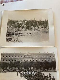522 Wwi Us Army Aef Photos Lot Of 6 Wilson Pershing Us Graves Claremont
