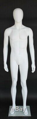 5 ft 8 in White Male Mannequin Egg Head Small size for WWI or II Uniform AME05-W