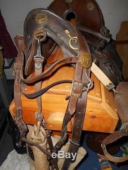 7.12 Additional pics/specs added AWESOME WW1 McClellan Saddle from Ft Robinson