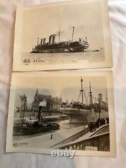 842 Us Army Wwi France Six Photos Pershing Wilson Ships Arronne Forrest