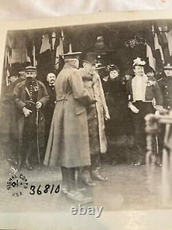 842 Us Army Wwi France Six Photos Pershing Wilson Ships Arronne Forrest