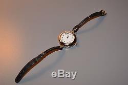Antique Ww1 Era, Rolex'' Solid Gold Ladies Watch. Swiss Made. Running