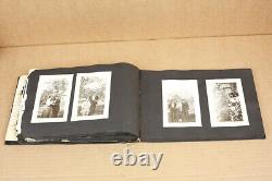 Amazing 1919 WWI Photo Album 37 Moser Military RPPC Battleships Troops