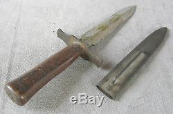 Ancien couteau Gonon 41 Thiers tranchées poilu trench knife adrian ww1