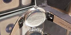 Antique 1912 Omega Ww1 Military Officer Solid Silver Watch Duke Of Wellingtons