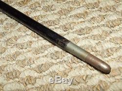 Antique 1915 WWI US Navy Engraved Sterling Silver Presentation Conductor's Baton
