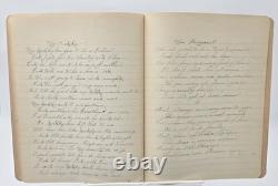 Antique 1917 Composition Book/Journal Militaria WW1 News & Songs READ Antique 1917 Composition Book/Journal Militaria WW1 News & Songs READ