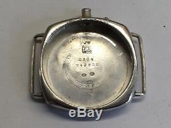 Antique 1918 Borgel Sterling Silver WW1 Officers Trench Watch 34mm 15 Jewels