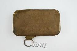 Antique 1918 WWI Bauer & Black US Army Military Medical First Aid Kit Tin