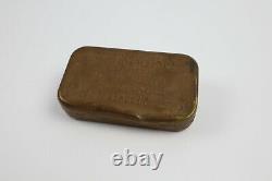 Antique 1918 WWI Bauer & Black US Army Military Medical First Aid Kit Tin