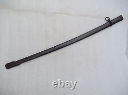 Antique 19th Century Military Pipeback Sword Scabbard