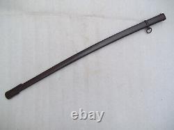 Antique 19th Century Military Pipeback Sword Scabbard