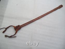 Antique British Military Leather Sword Scabbard
