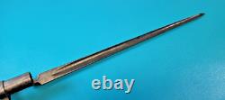 Antique British Pattern 1853 Enfield Socket Bayonet Salton & Co Bromwich TR1306