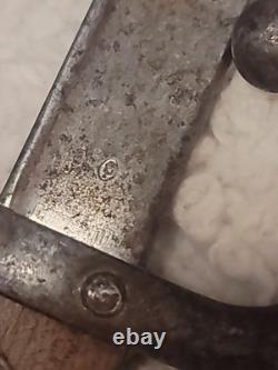 Antique French M1866 Chassepot Sword Bayonet Brass Pommel Military Bayonet Antique French M1866 Chassepot Sword Bayonet Brass Pommel Military Bayonet