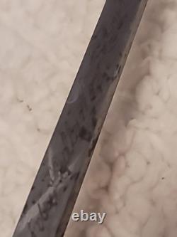 Antique French M1866 Chassepot Sword Bayonet Brass Pommel Military Bayonet