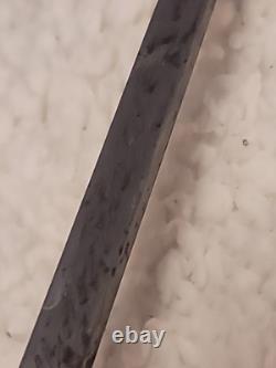 Antique French M1866 Chassepot Sword Bayonet Brass Pommel Military Bayonet