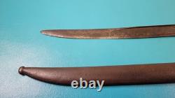 Antique French Model 1866 Chassepot Bayonet Sword + Sheath TR1407