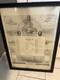 Antique German American War 1917 Company K Roster Fort Bliss Texas framed post
