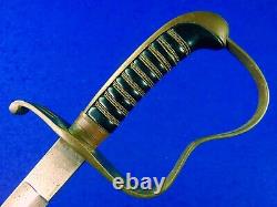 Antique Germany German Austrian Austria WW1 Engraved Officer's Sword with Scabbard