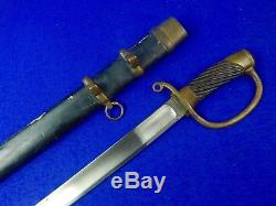 Antique Imperial Russian Russia WW1 Cavalry Shashka Sword with Scabbard