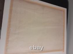 Antique Original WW1 Military Infantry Company Wounded In Action Letter 1919