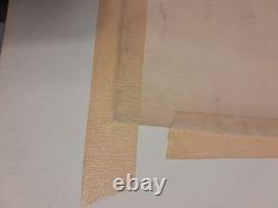 Antique Original WW1 Military Infantry Company Wounded In Action Letter 1919