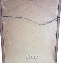 Antique Original WW1 Military Infantry Company Wounded In Action Letter Framed