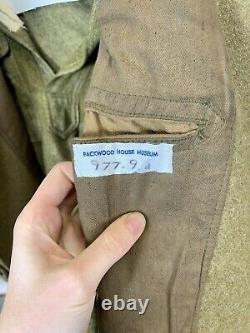 Antique Original WW1 US Army Overcoat mule blanket with Undershirt As Is