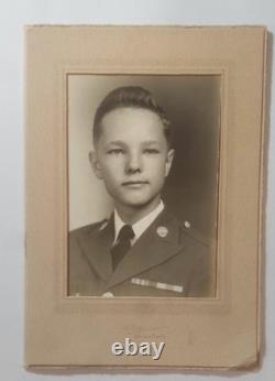 Antique Photos of Handsome Unique looking Soldiers WW1 through WW2