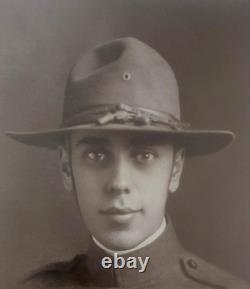 Antique Photos of Handsome Unique looking Soldiers WW1 through WW2