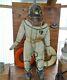 Antique Rare vintage Diving Divers Helmet, suit, boots, belt, chain complete