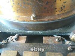 Antique SIEMENS HALSKE SH Galvanometer military WWI German Empire Morse Code