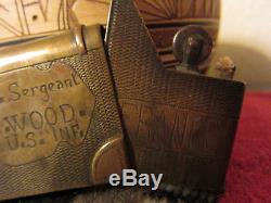 Antique/Vintage World War I Collectibiles/1918 11th US Infantry Brass Lighter