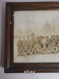 Antique WW1 103rd Ammunition Train, Camp Hancock, GA 1917 Yard Long Photograph