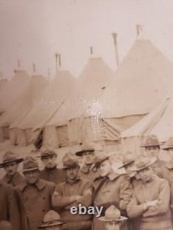 Antique WW1 103rd Ammunition Train, Camp Hancock, GA 1917 Yard Long Photograph Antique WW1 103rd Ammunition Train, Camp Hancock, GA 1917 Yard Long Photograph