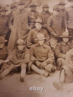 Antique WW1 103rd Ammunition Train, Camp Hancock, GA 1917 Yard Long Photograph Antique WW1 103rd Ammunition Train, Camp Hancock, GA 1917 Yard Long Photograph