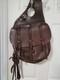 Antique WW1 1917 US Calvary Leather Saddlebags