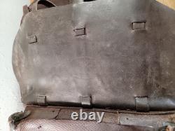 Antique WW1 1917 US Calvary Leather Saddlebags